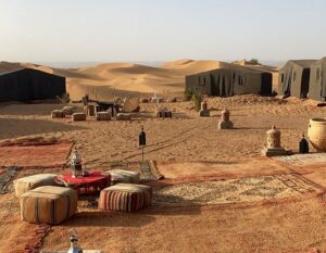 Desert camp Morocco