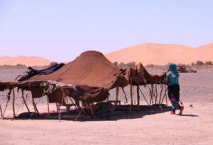 Nomadic camp Merzouga