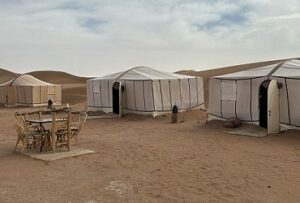 Desert camp Morocco