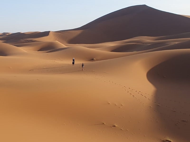 camel trekking morocco
